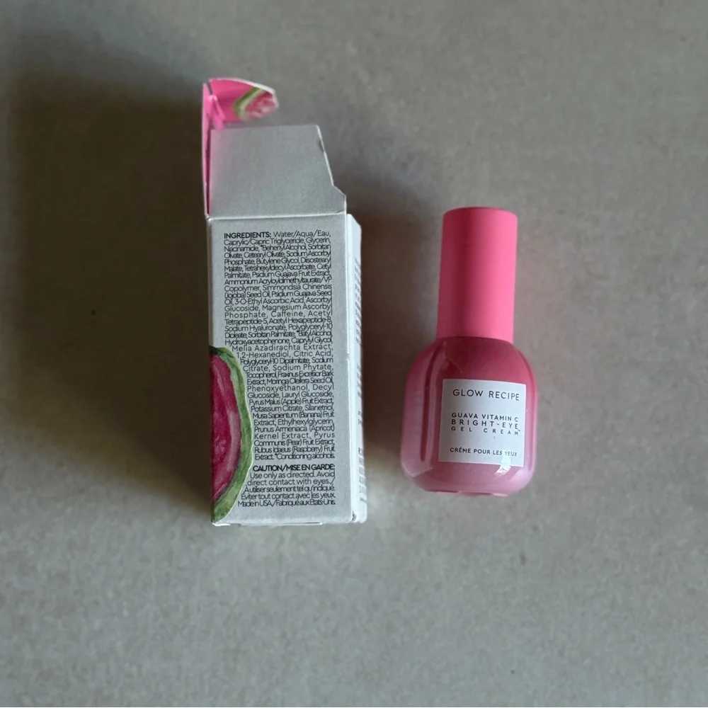 Glow Recipe Guava Vitamin C Bright-Eye Gel Cream 0.5 oz - Picture 2 of 4